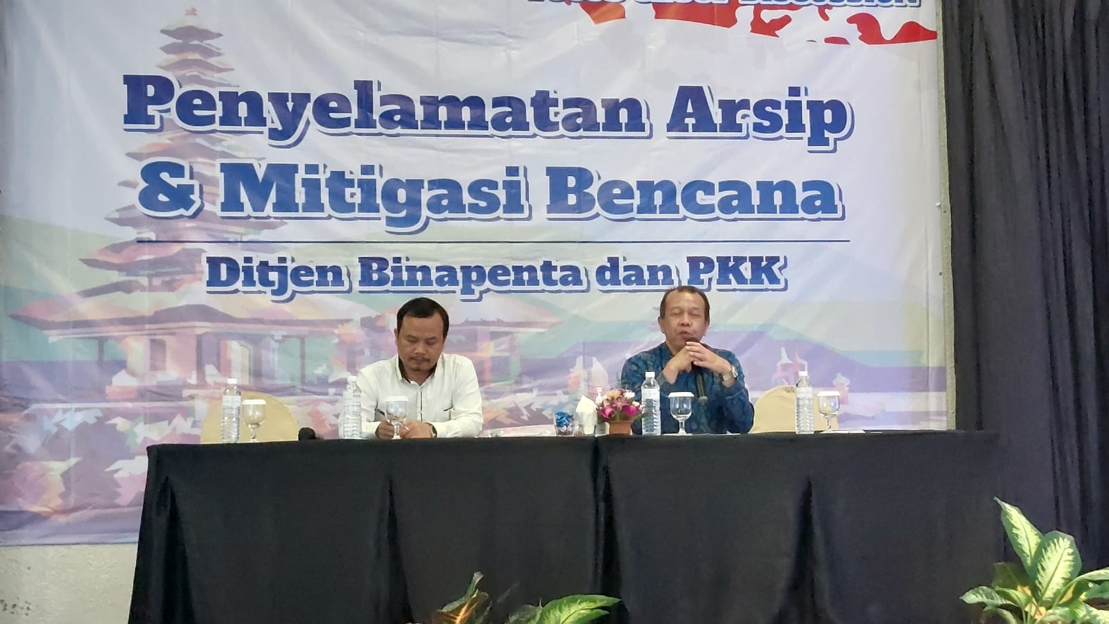 BAST Ikuti FGD Penyelamatan Arsip dan Mitigasi terhadap Ancaman Bencana